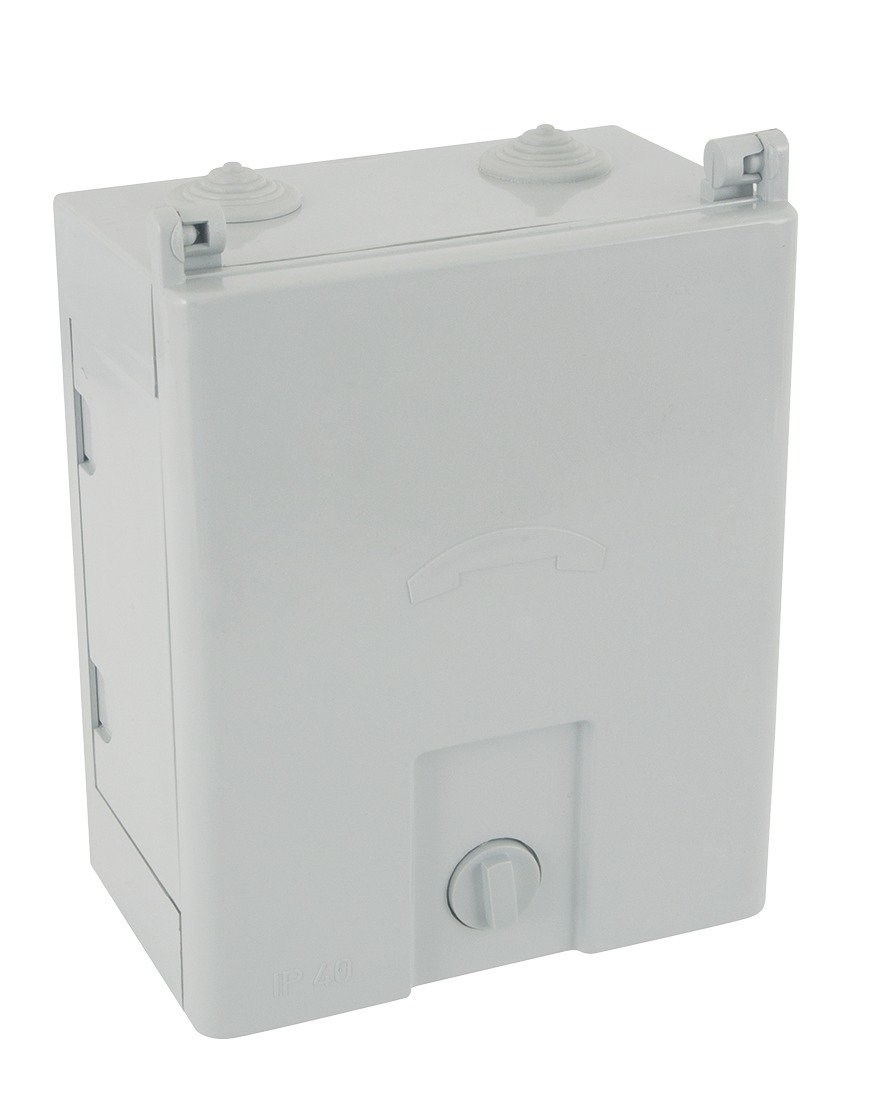 TLF.DĞT.KUTUSU(10-50)BOŞ PLS.(KİLİTLİ)