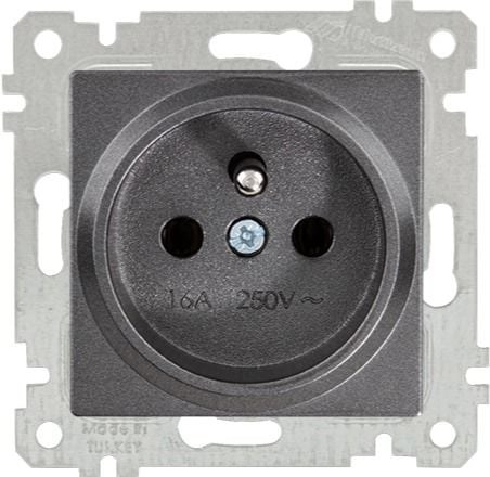 RİTA MEK TUŞ UPS (FRANSIZ) PRİZ FÜME