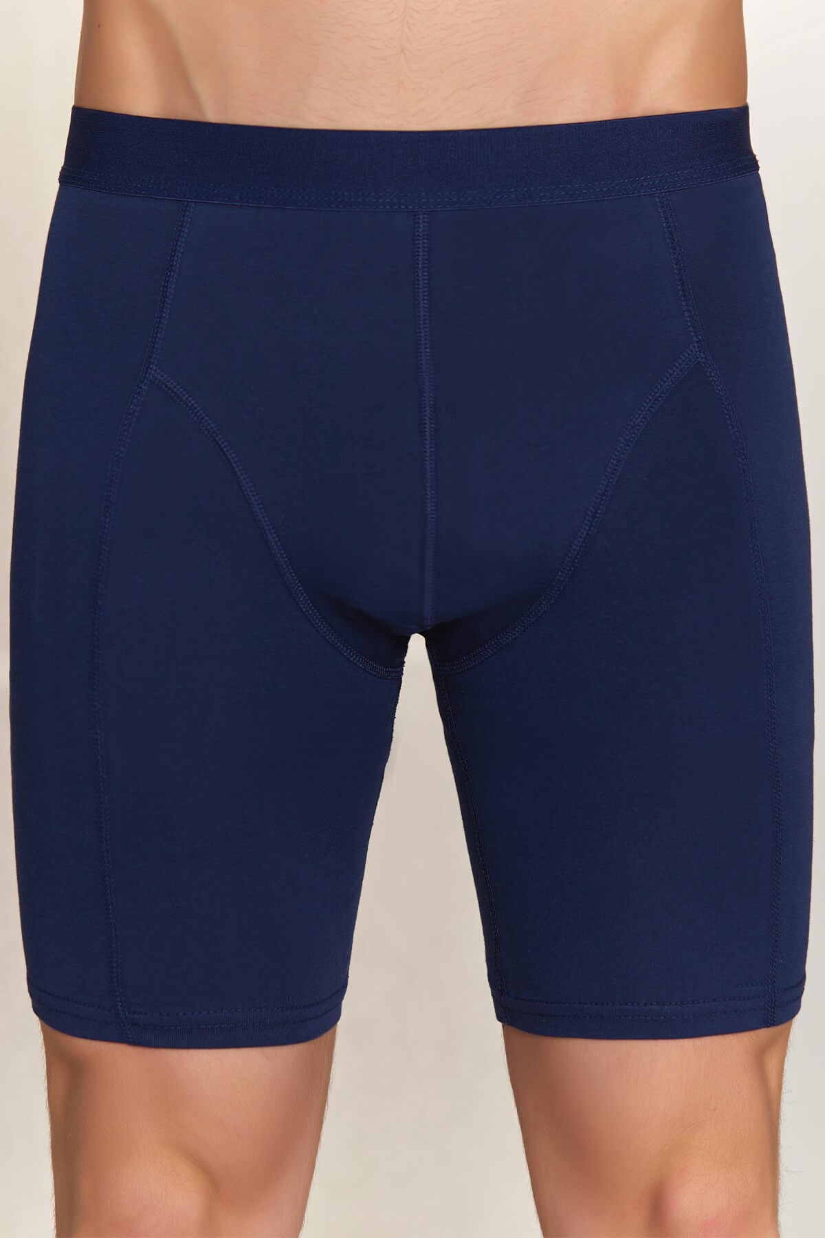 1125 ERKEK UZUN BOXER-LACİVERT-S