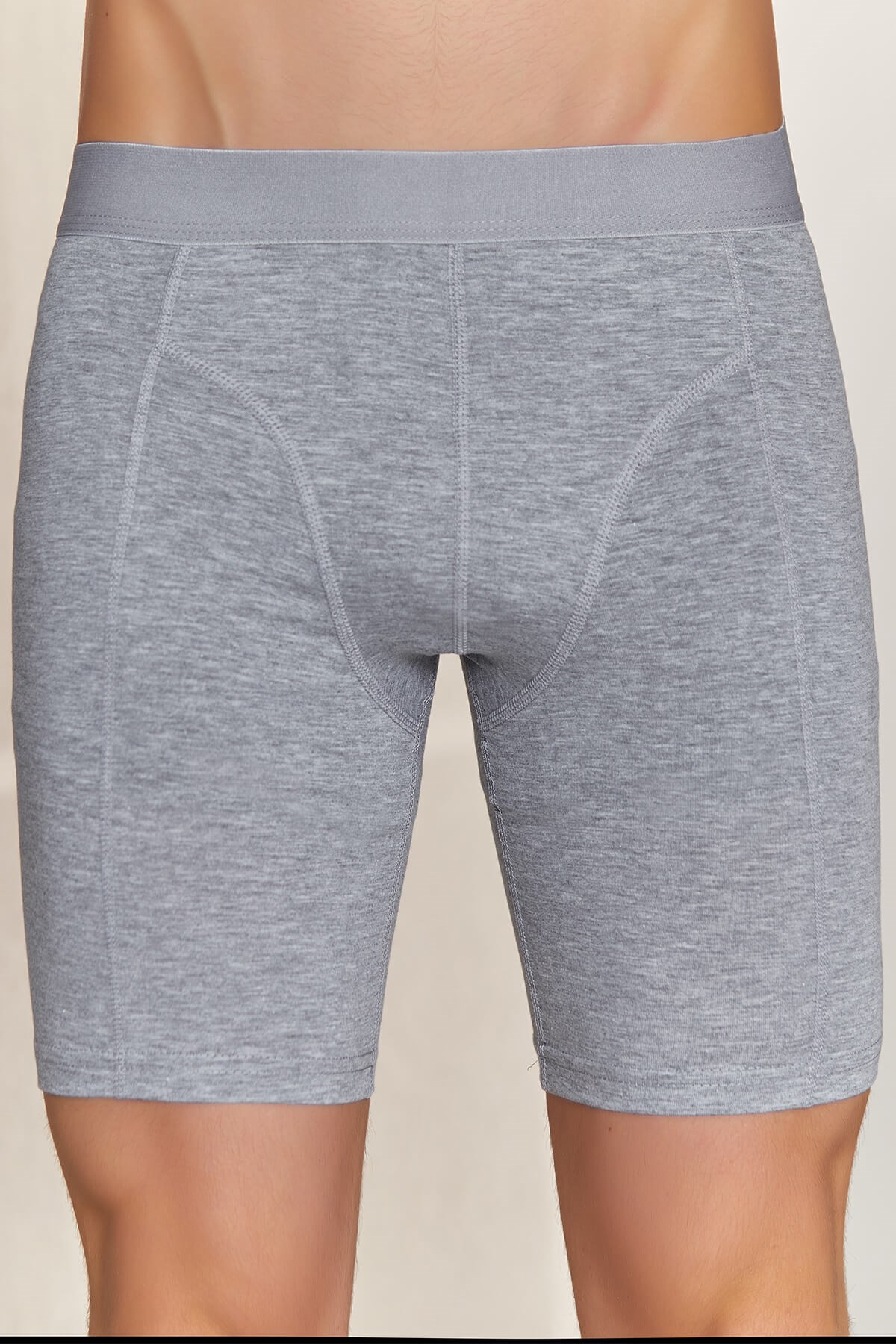1125 ERKEK UZUN BOXER-GRİ-XXL
