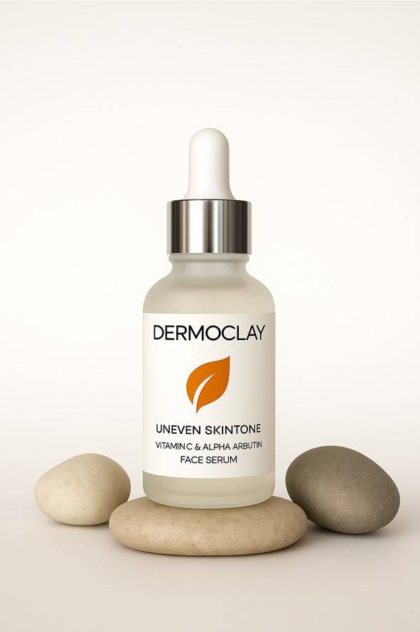 Dermoclay Uneven Skintone C Vitamini & Alpha Arbutin Leke Karşıtı Aydınlatıcı Cilt Bakım Serumu
