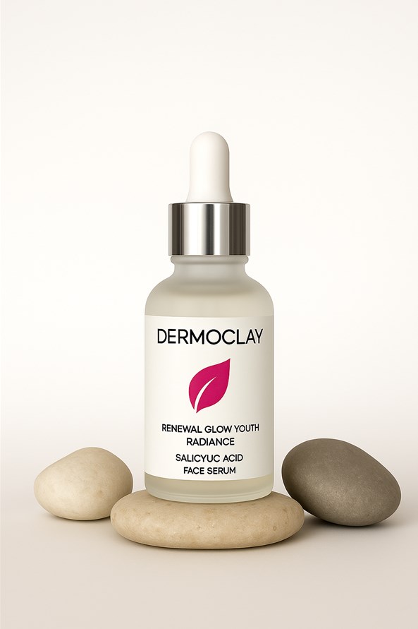 Dermoclay Renewa Glow Youth Radiance Salicylic Acid Akne ve Siyah Nokta Karşıtı Cilt Bakım Serumu