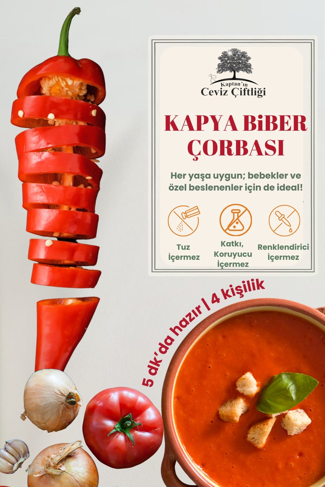 Kapya Biber Çorbası
