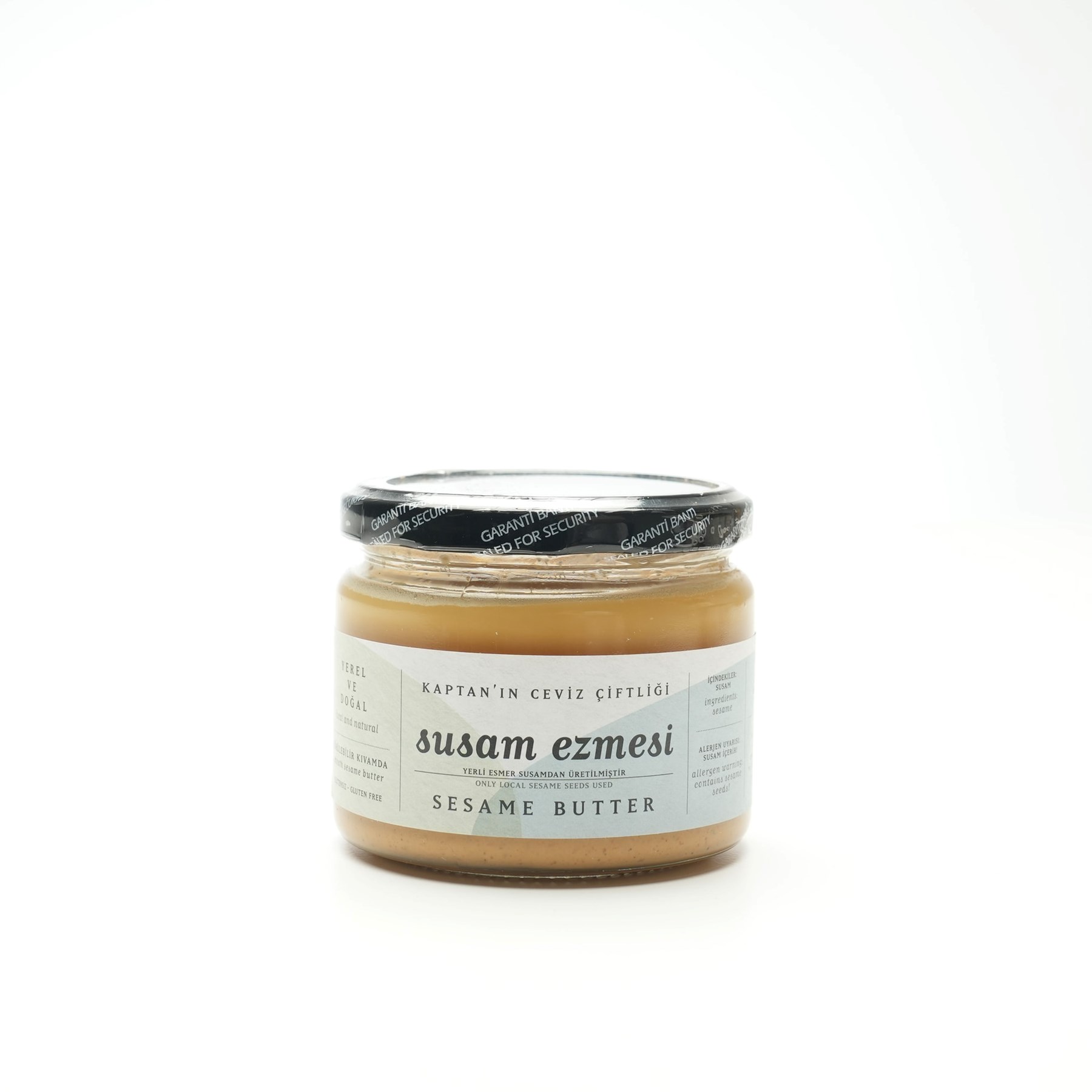 Yerli %100 Susam Ezmesi Glütensiz ve Vegan (250 G)