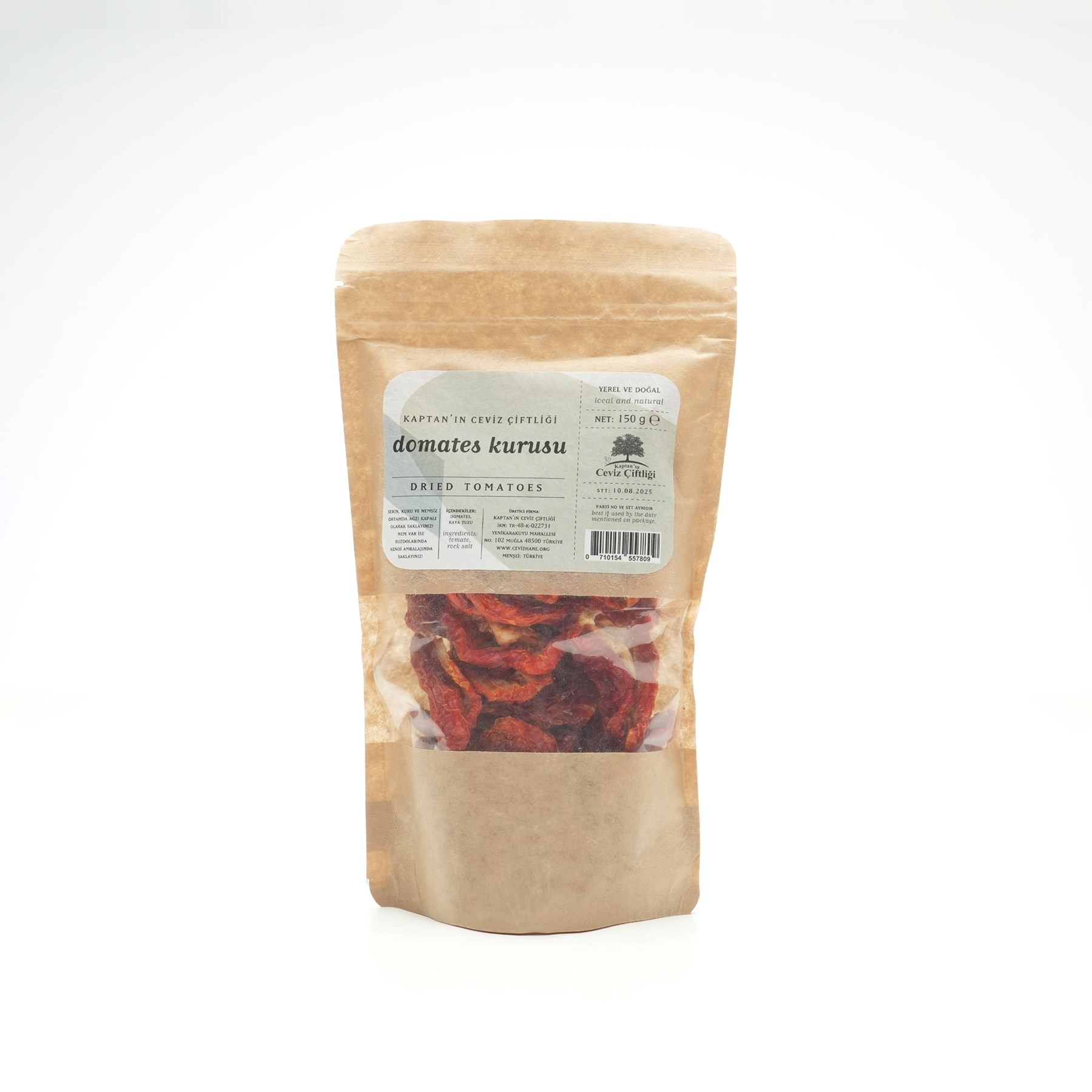 Güneşte Kurutulmuş Domates 150 g