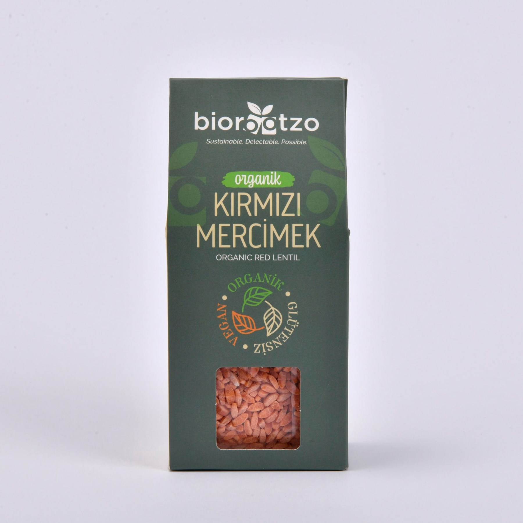 Organik Kırmızı Mercimek Arpa Şehriye Glutensiz Vegan Yüksek Bitkisel Protein 200 g