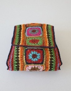 MOTİFLİ ÖRGÜ ÇANTA