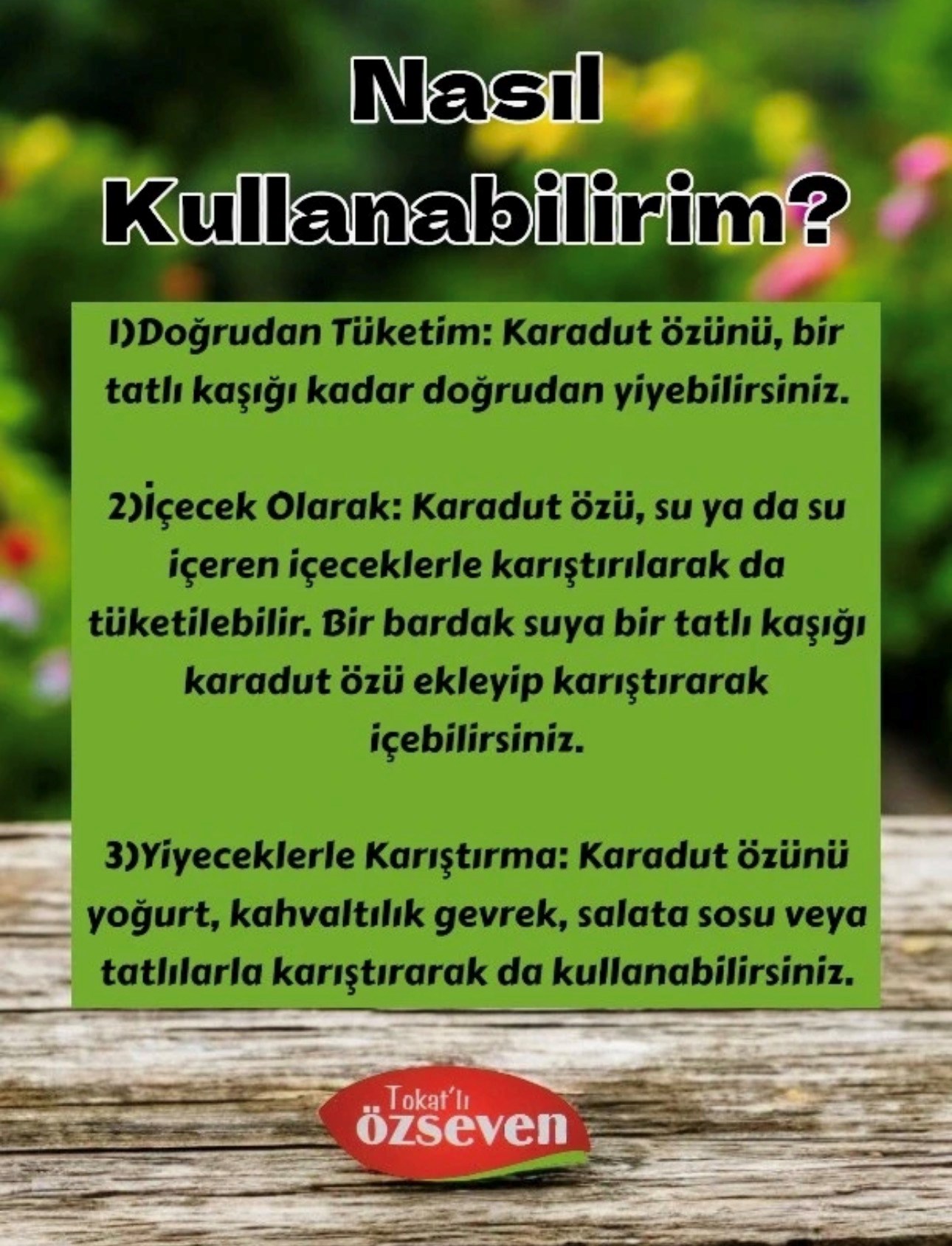 Özseven Karadut Özü 300gr — Özseven Gıda — görsel 6