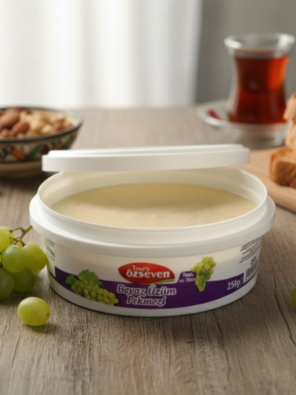 Özseven Beyaz Üzüm Pekmezi 250gr — Özseven Gıda — görsel 4
