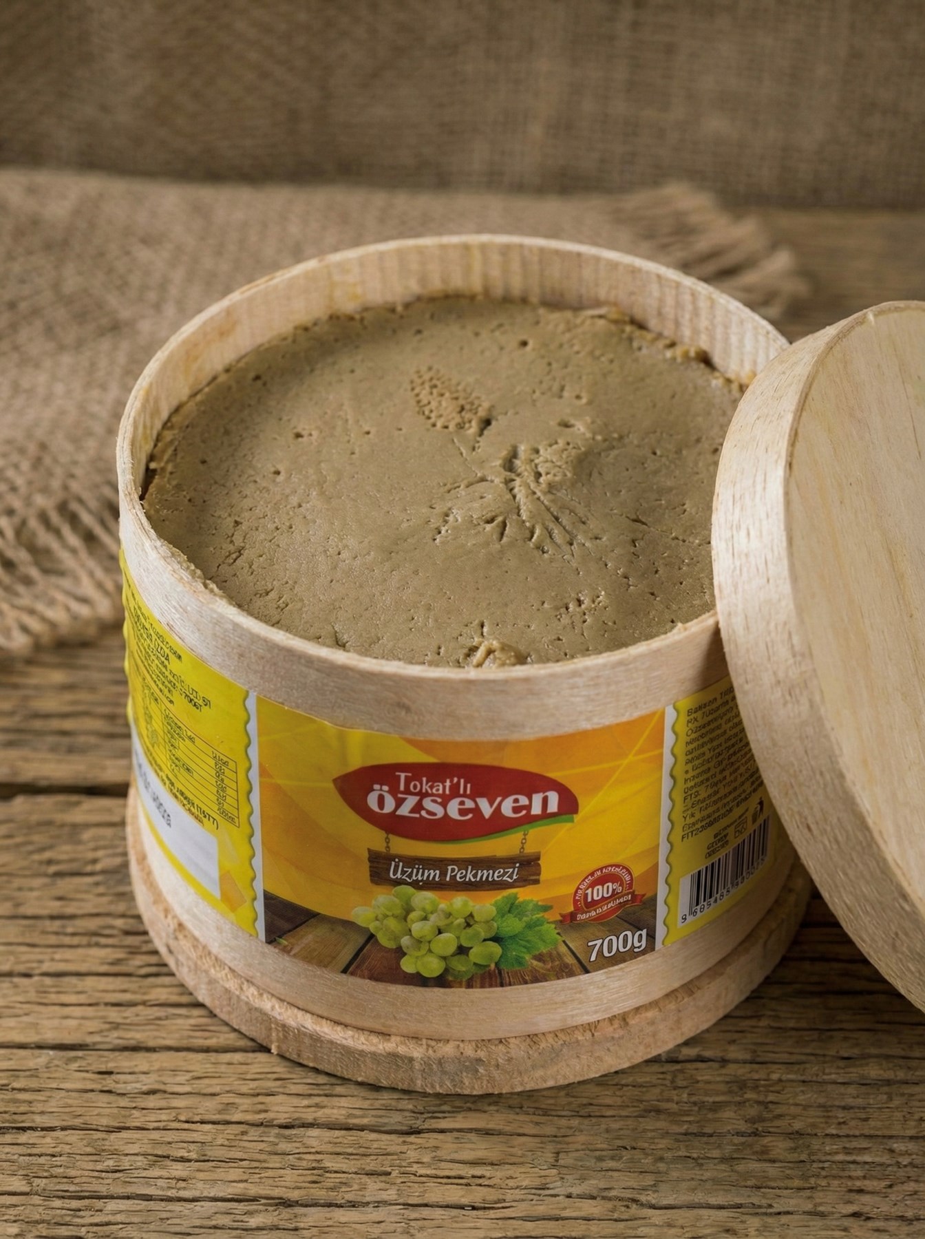 kuzubeyoğulları Özseven Gıda Tokat Zile Katı Üzüm Pekmezi (700GR) — görsel 3