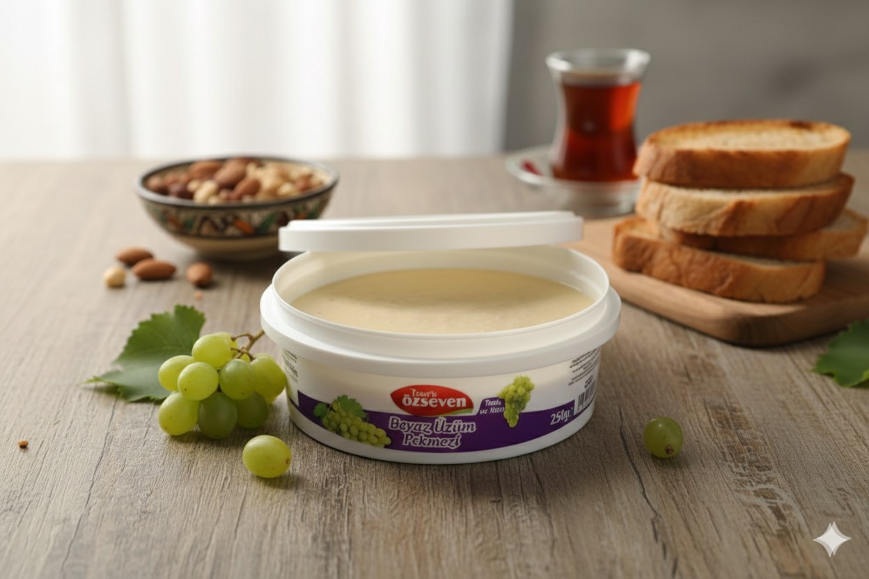 Özseven Beyaz Üzüm Pekmezi 250gr — Özseven Gıda — görsel 6