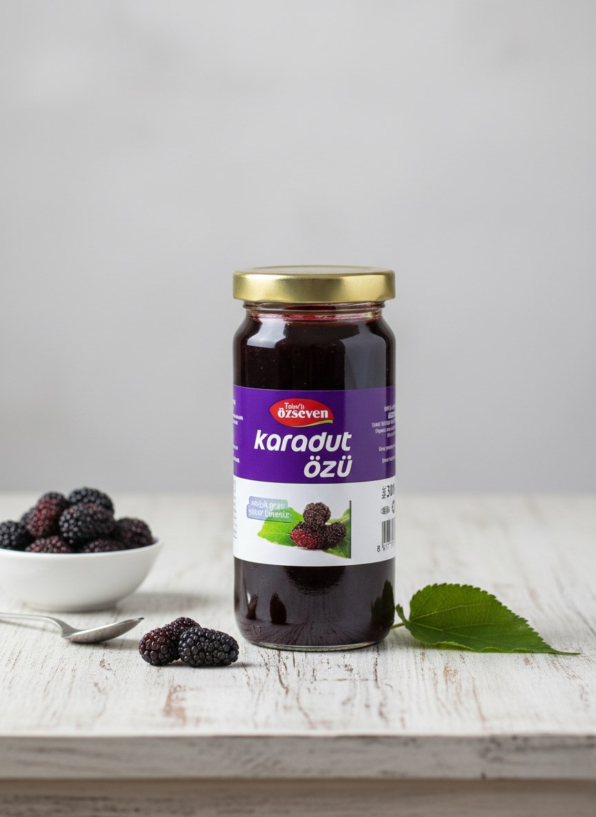 Özseven Karadut Özü 300gr - %100 Doğal -Şeker İlavesiz — Özseven Gıda — görsel 2