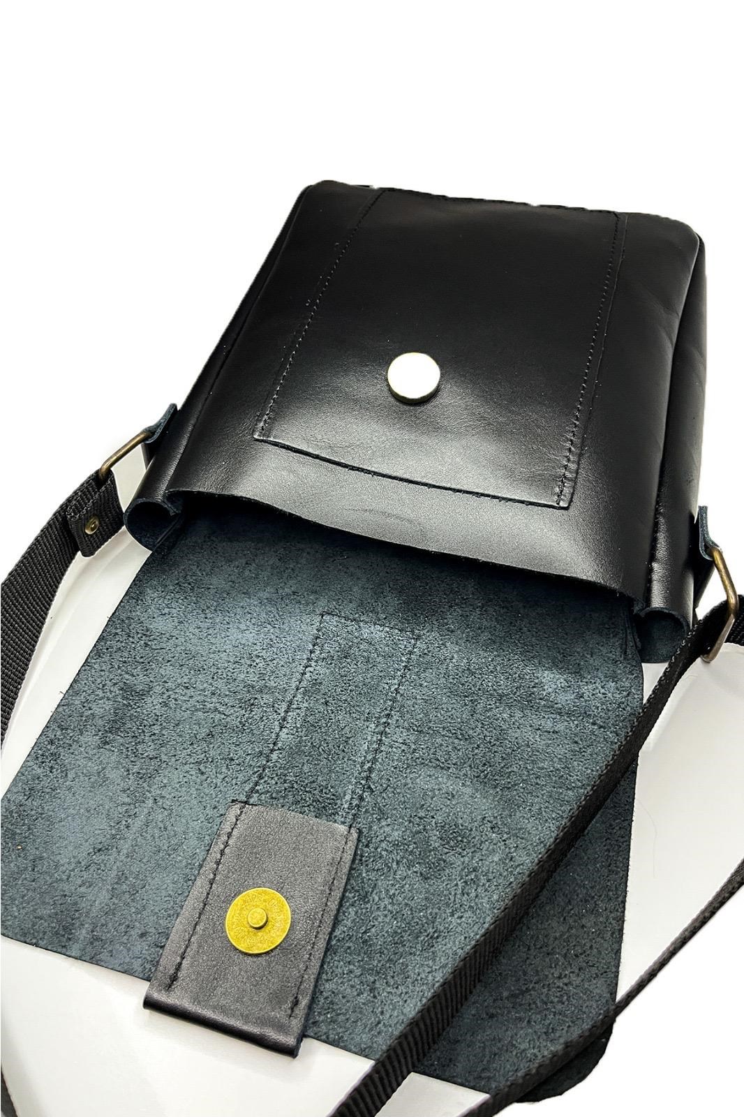 Hakiki Deri Omuz Çantası