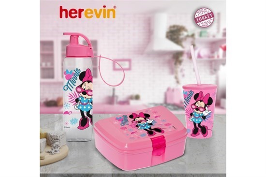 Lisanslı Lunch Box - Gözlüklü Minnie Mouse-17782