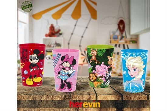 340 Cc Lisanslı Pp Bardak-Gözlüklü Minnie Mouse-17816