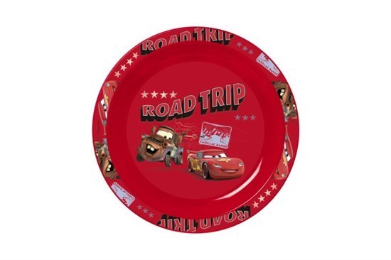 Lisanslı Plastik Tabak-Cars (Road Trip)-17801