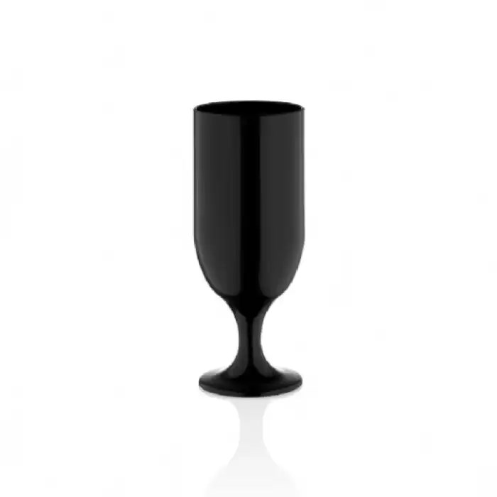 Goblet Polikarbonat Plastik Siyah 369 Ml