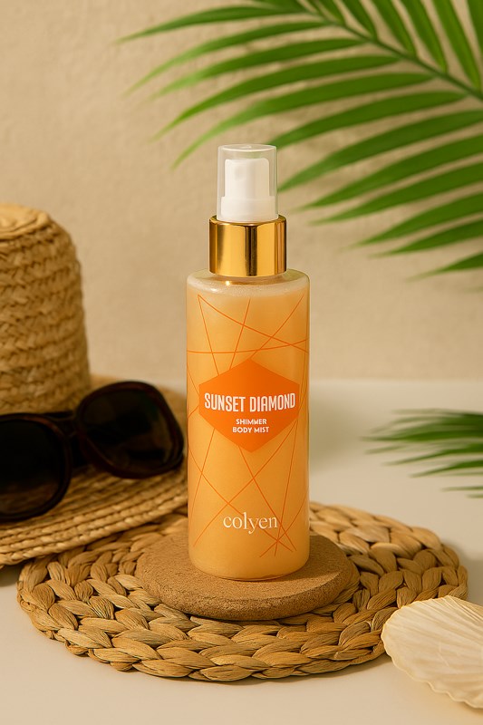 Colyen Sunset Diamond Işıltılı Vücut Spreyi 150 ml