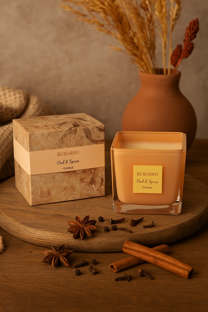 Rubarro Oud & Spices Kokulu Mum 200 gr