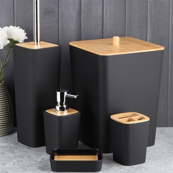 13823 Braga Black Sılver 5Li Banyo Tk/6-15964