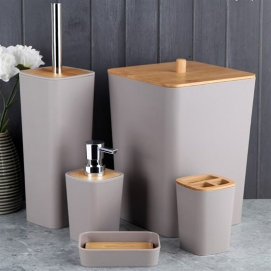 13825 Braga Taupe Sılver 5Li Banyo Tk/6-15966