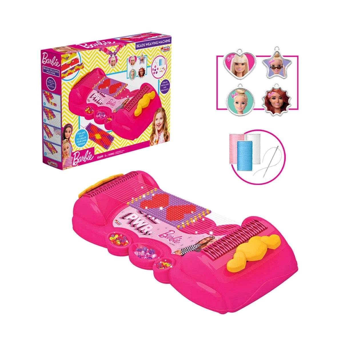 Takı Ve Kolye Dokuma Seti Eğitici Dokuma Seti (4 Adet Kolye Ucu Hediyeli)