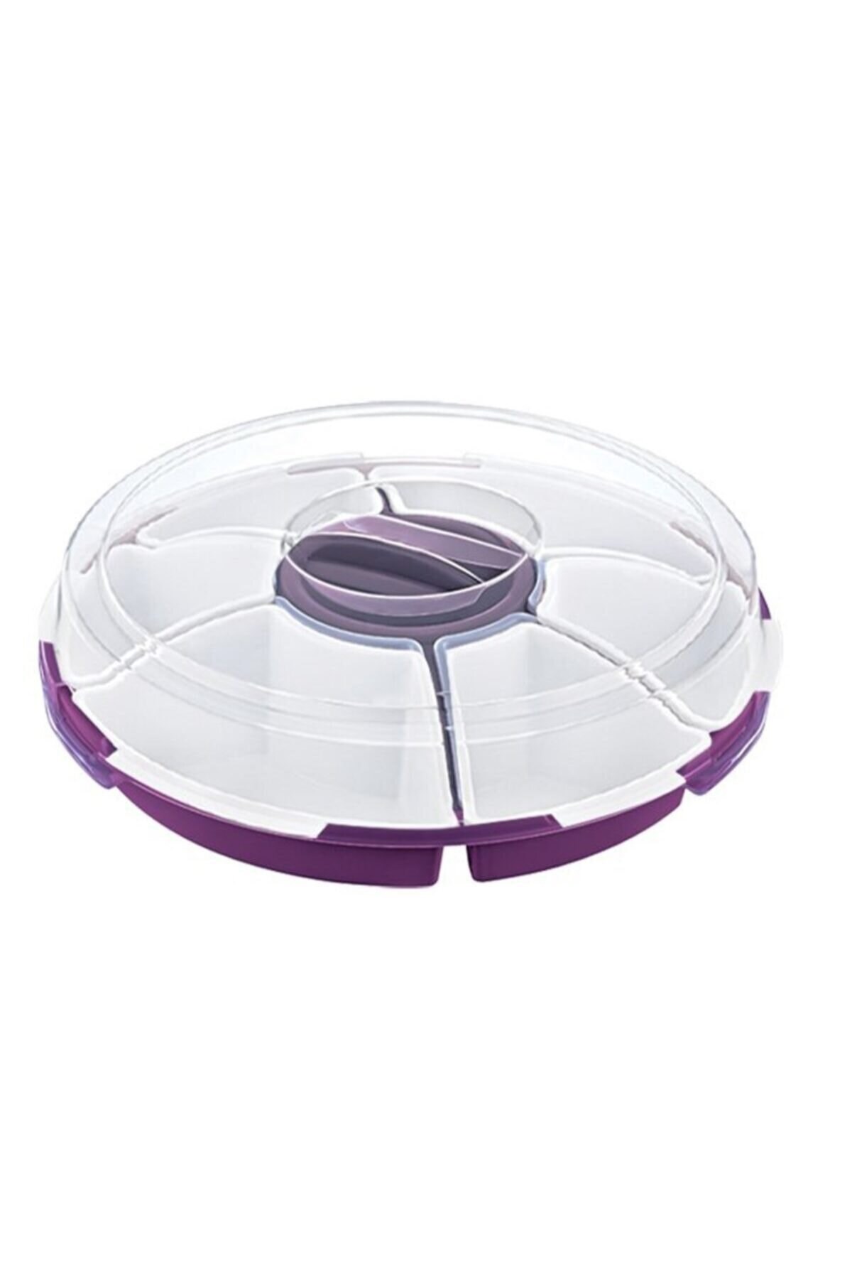 7 Bölmeli Kahvaltı Seti Çok Amaçlı Çerezlik & Tatlı Sunum Seti