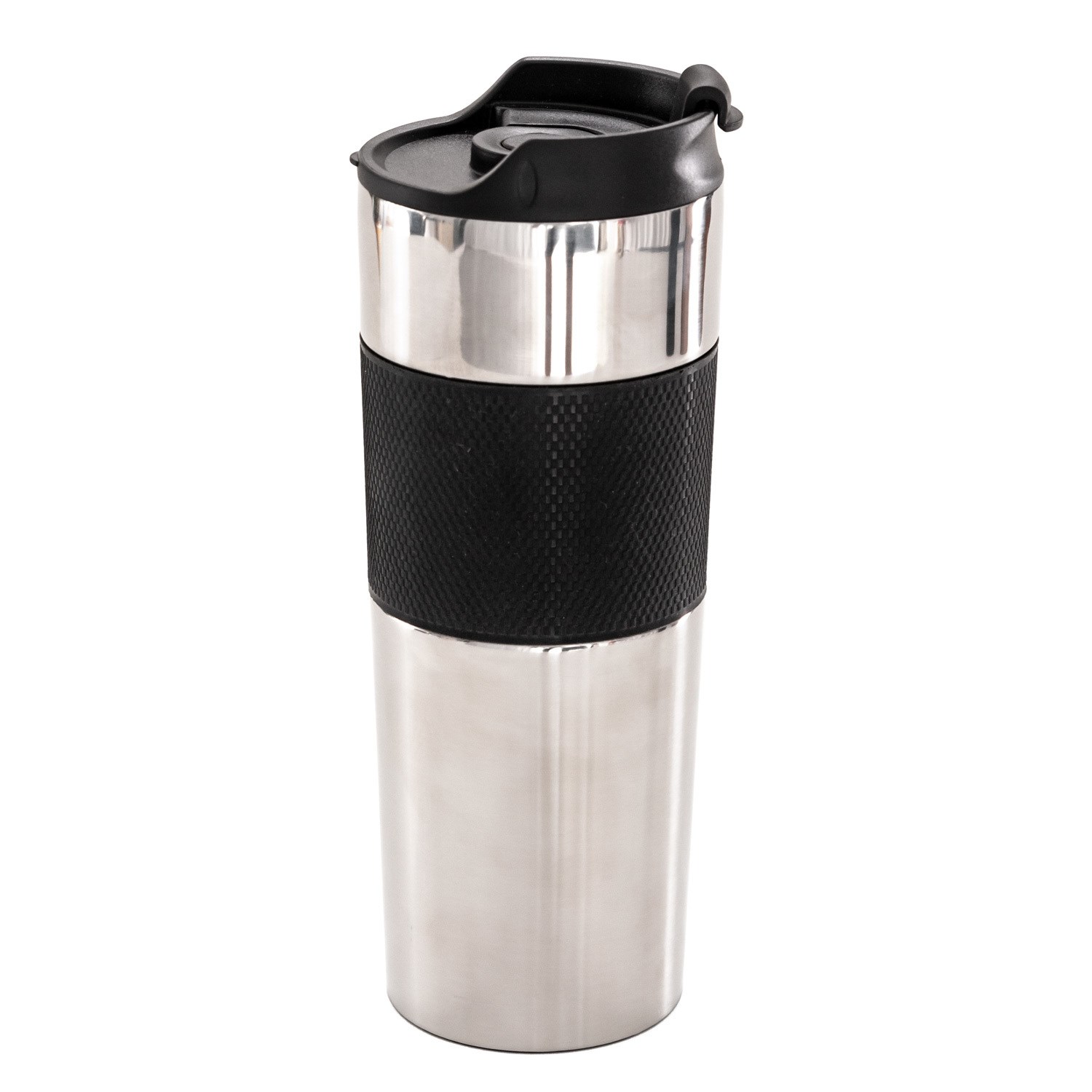 French Press Termos Metalik Renk Çelik Bardak 450Ml