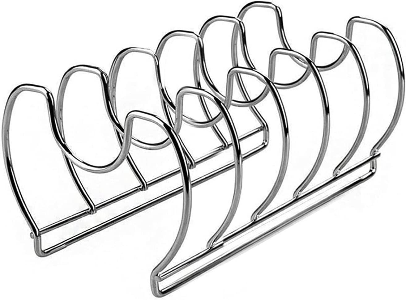 Tava Ve Tencere Kapağı Düzenleyici Mutfak Dolap Ve Çekmece Organizeri 5 Bölmeli Metal