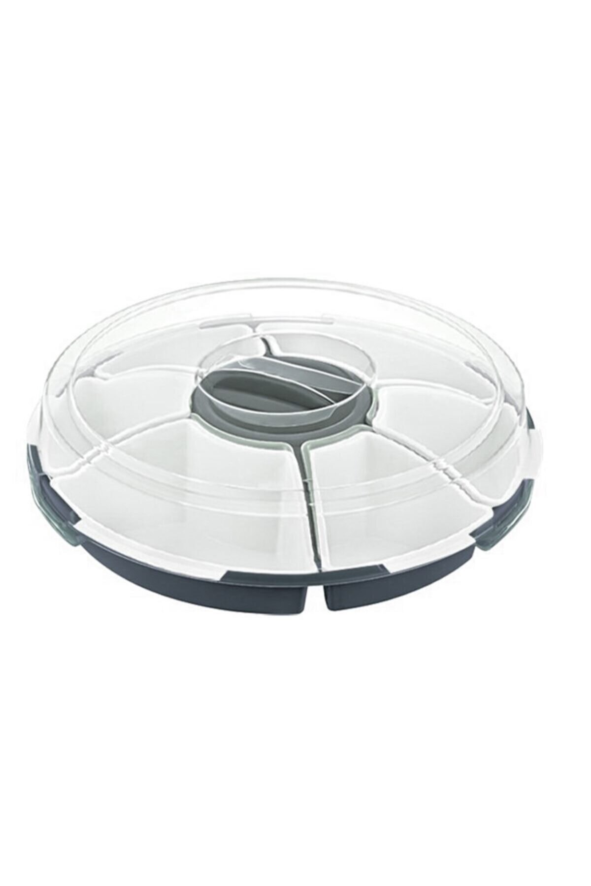 7 Bölmeli Kahvaltı Seti Çok Amaçlı Çerezlik & Tatlı Sunum Seti