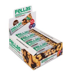 Fellas Vegan Protein Bar - Yer Fıstığı ve Kakaolu 40g x 12 Adet