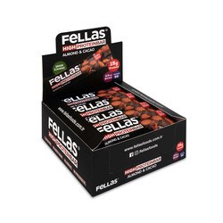 Fellas Yüksek Protein Bar - Bademli ve Kakaolu 45g x 12 Adet