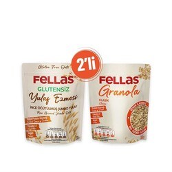 Fellas Glutensiz Yulaf Ezmesi 300g + Granola Klasik 300g