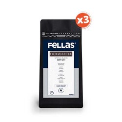 Fellas Filtre Kahve - Sert İçim 200g x3