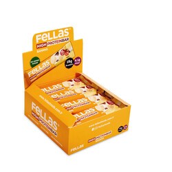 Fellas Yüksek Protein Bar - Muzlu 50g  x 12 Adet