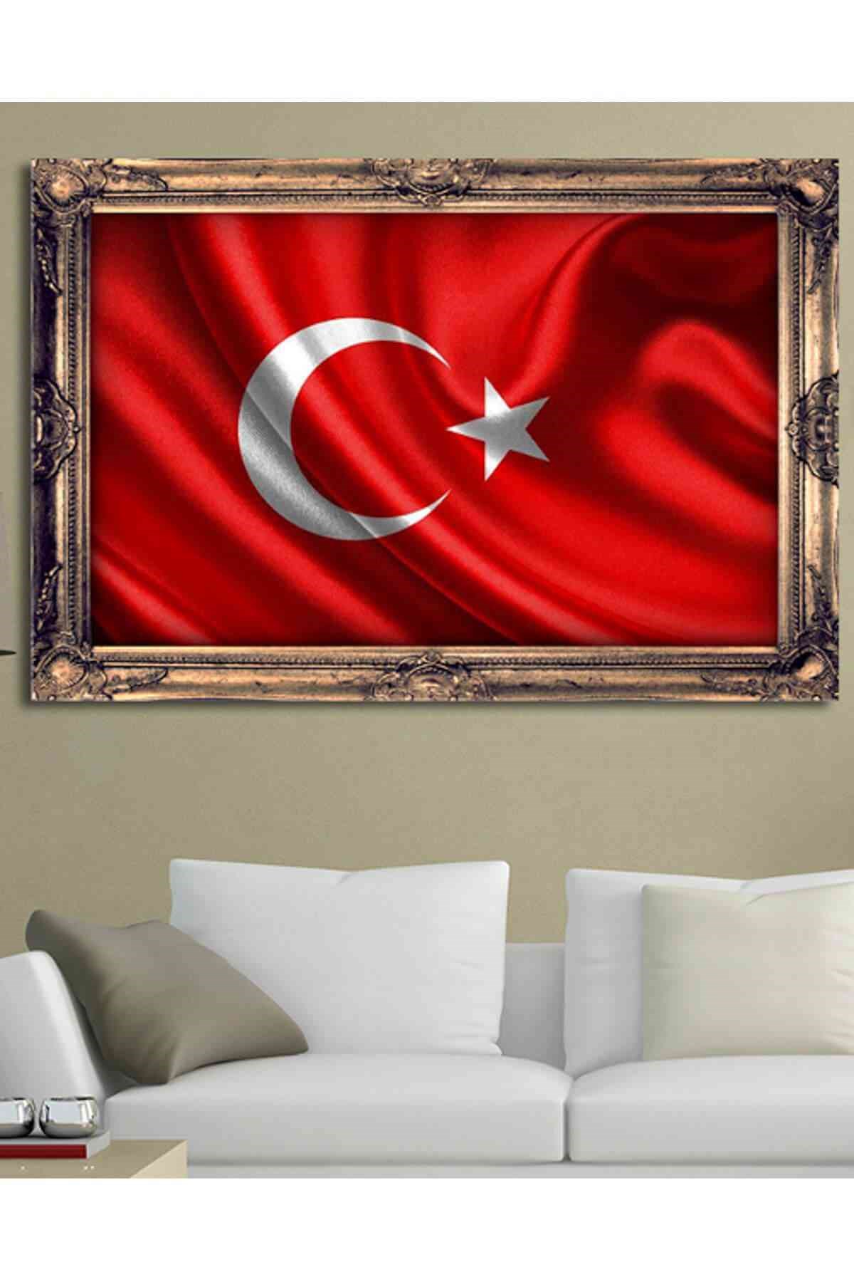 Evi Mona Çerçeve Baskılı Mdf Tablo- 90X60 Cm -C045