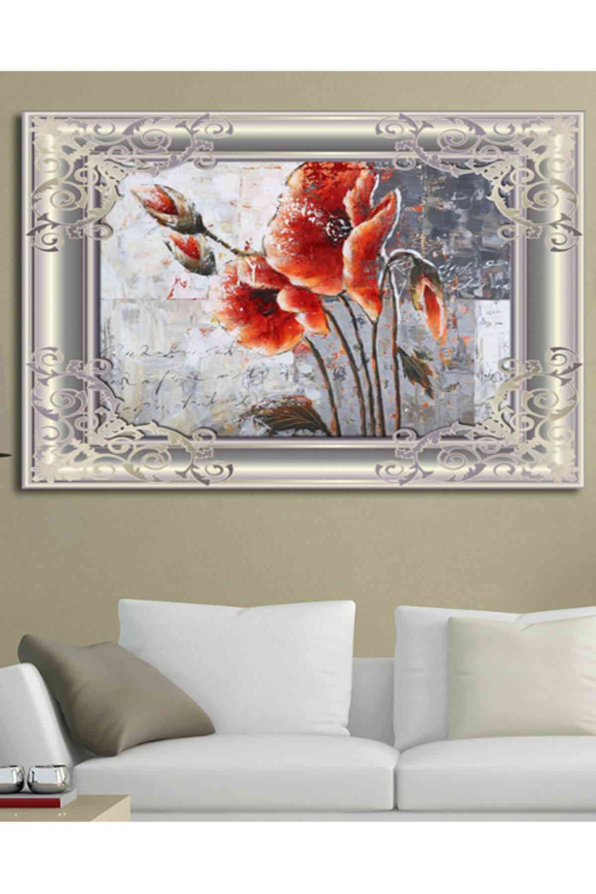 Evi Mona Çerçeve Baskılı Mdf Tablo- 90X60 Cm -C023