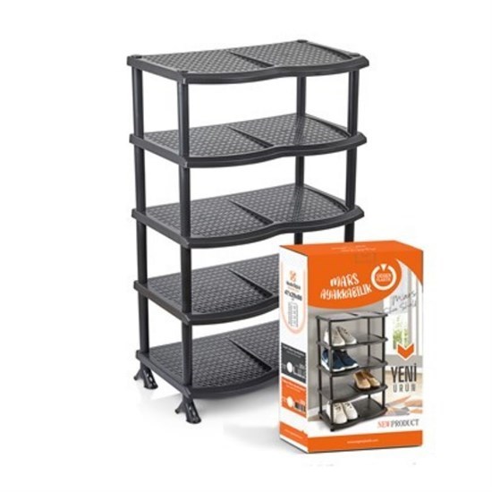 Siyah Mars Ayakkabılık - 26977