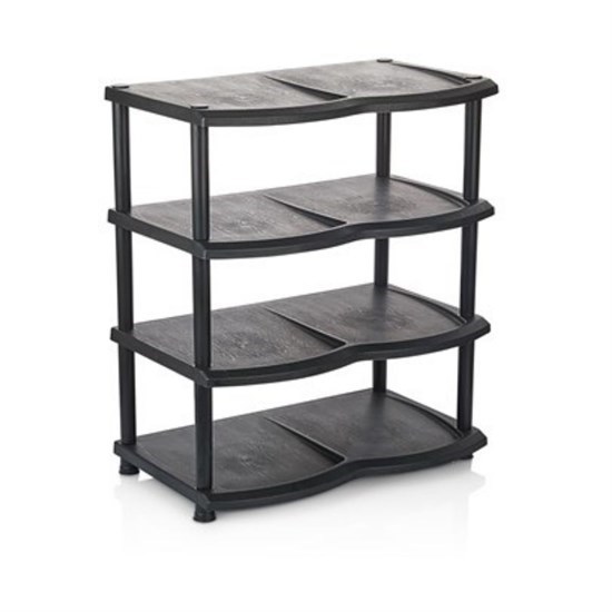 4 Katlı Siyah Ayakkabılık - 26966