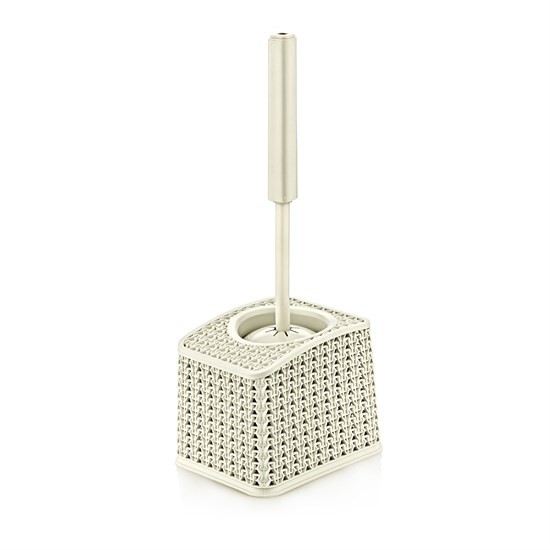 Dikdörtgen Wc Fırçası - Krem - 38923
