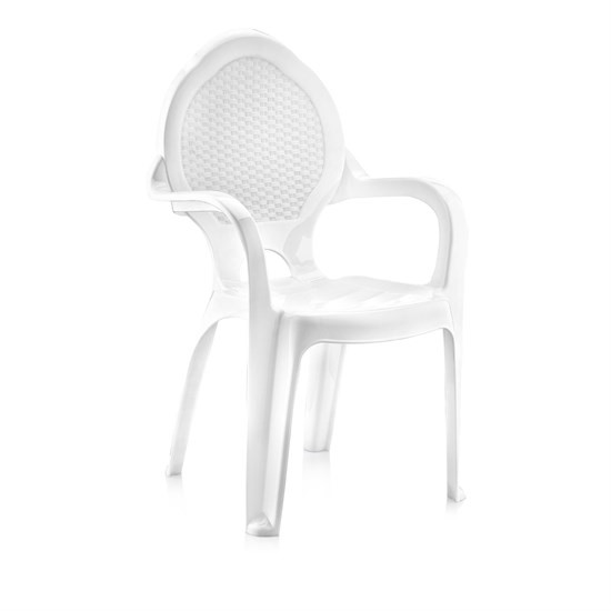 Rattan Çocuk Sandalye - Beyaz - 38812