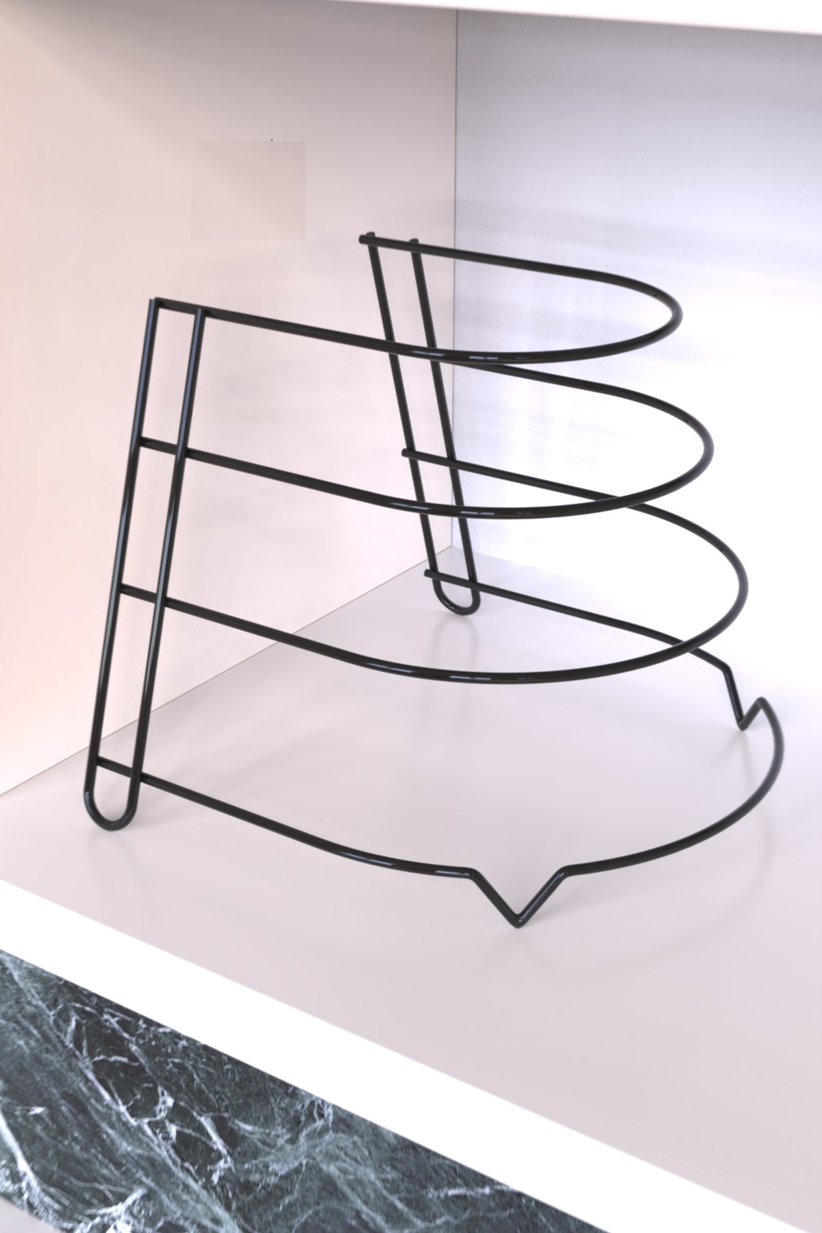 4 KATLI DOLAP İÇİ TAVA ORGANİZER