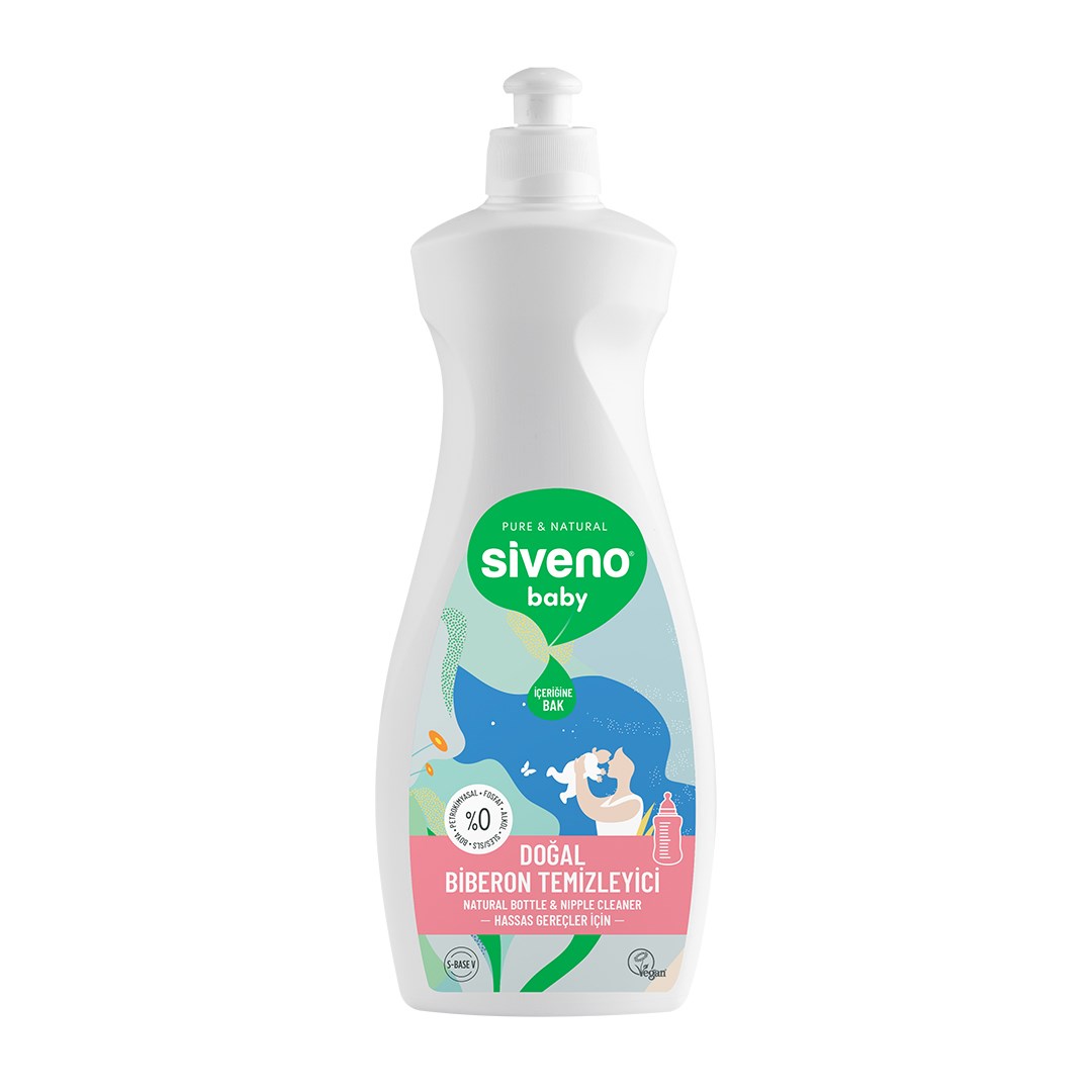 SİVENO %100 Baby Doğal Emzik ve Biberon Temizleyici 500ml  