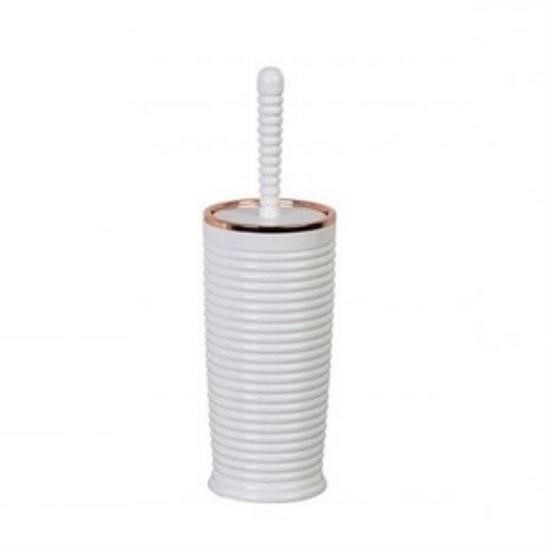 Elegans Tuvalet Fırçası Beyaz - Bakır - 32512