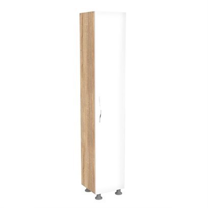 Mimilos D3 Sonoma Banyo Dolabı Kapaklı 5 Raflı Modüler Dolap-18160