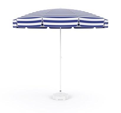 Tevalli 180Cm Bidonlu Plaj Balkon Bahçe Şemsiyesi-18097