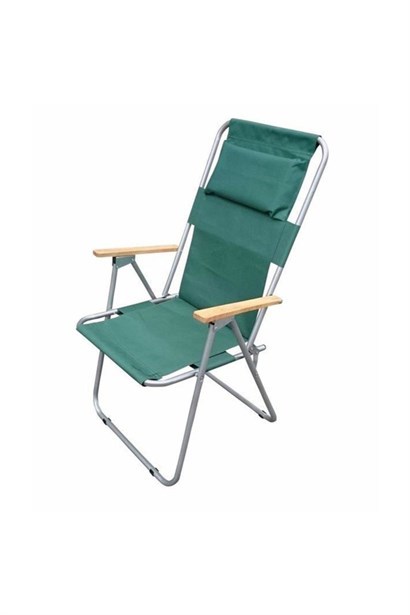 Yastıklı Katlanır Kamp Sandalyesi Piknik Balkon Koltuğu-18070