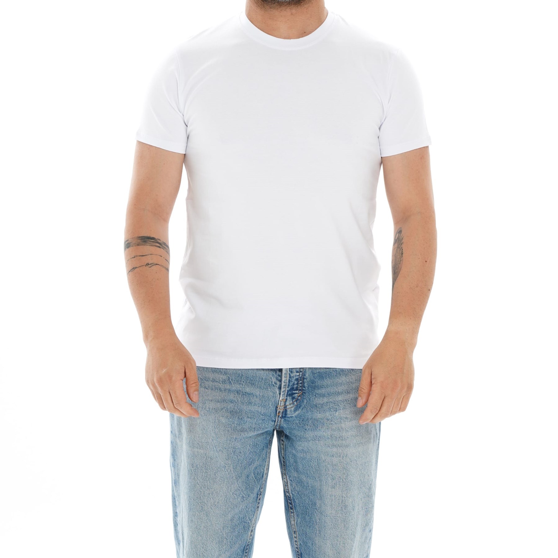 NADLIFE STORE Baskısız Desensiz Unısex Dar Kesim Slim Fit Tişört T-shirt