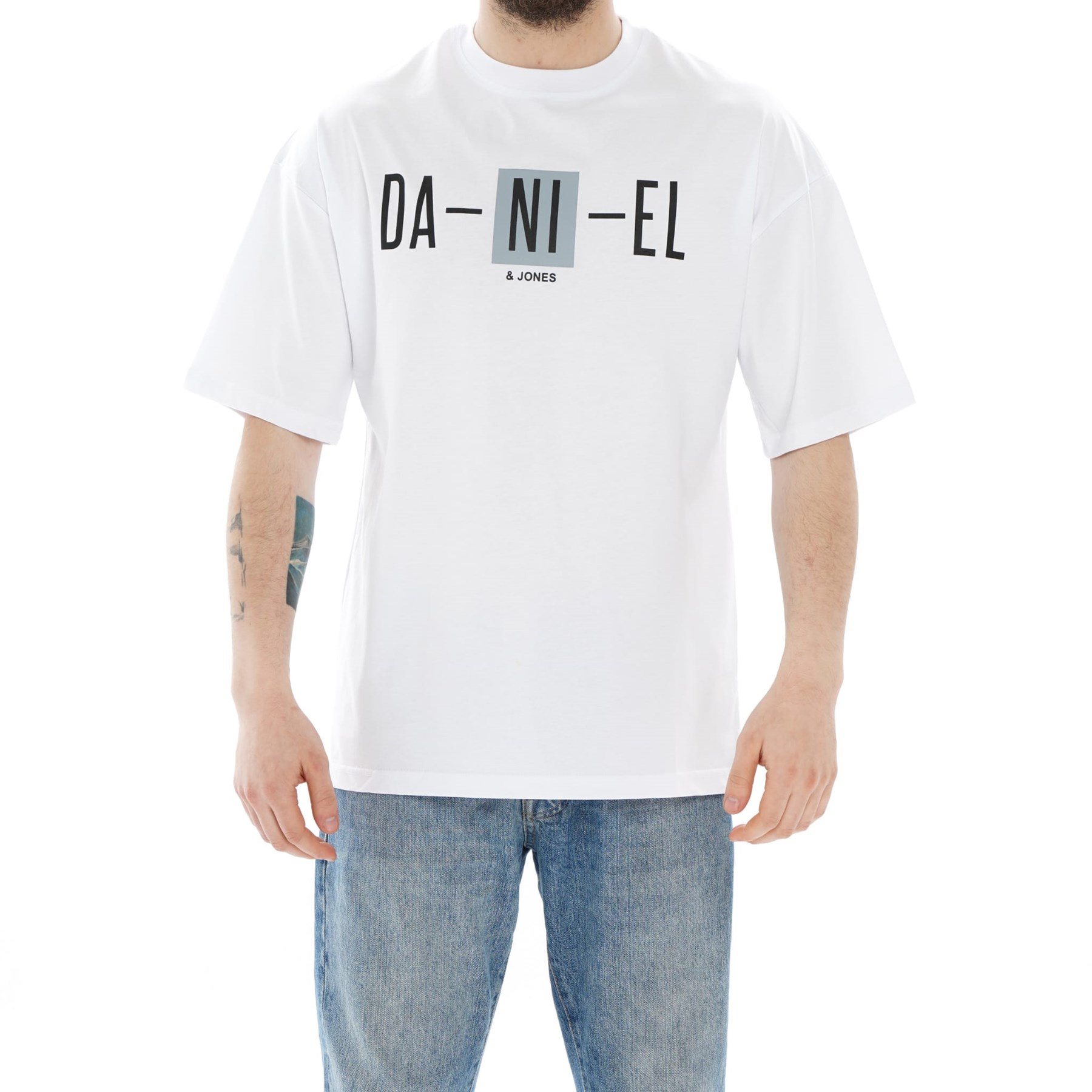 NADLIFE STORE Baskılı Desenli Erkek Oversıze Tişört T-shirt