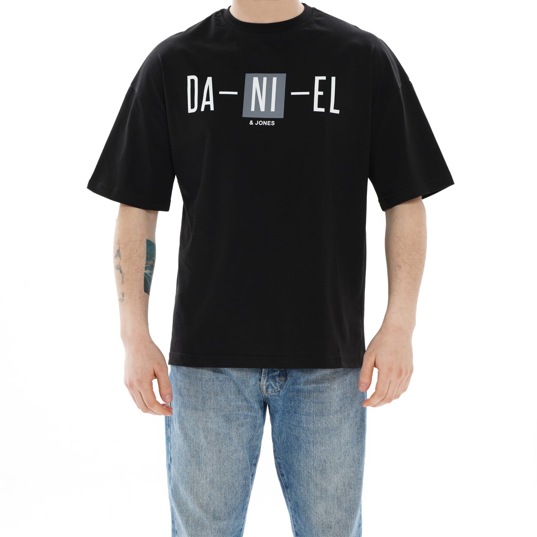 NADLIFE STORE Baskılı Desenli Erkek Oversıze Tişört T-shirt